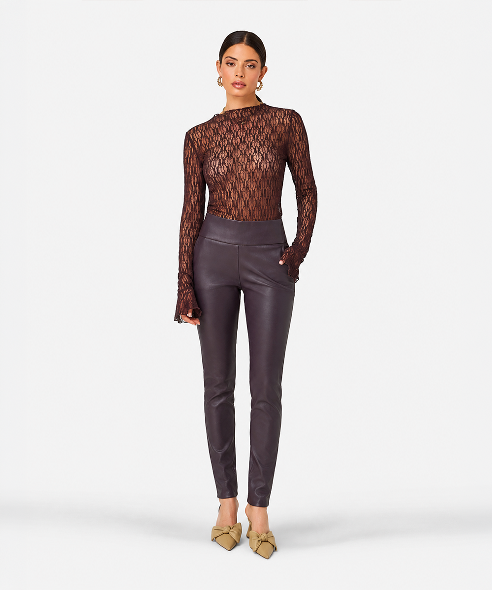 Taola top | aubergine
