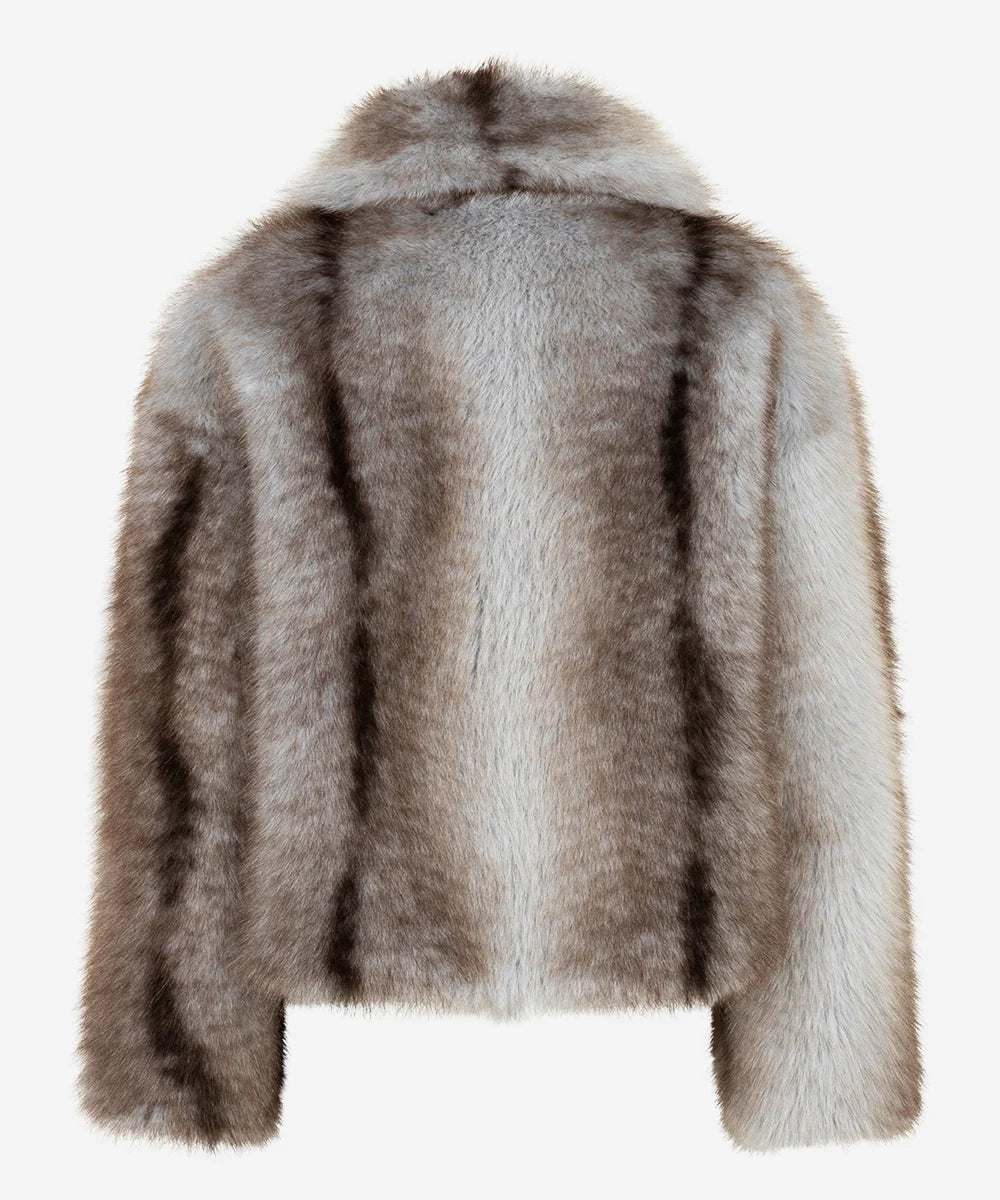 Carine faux fur coat