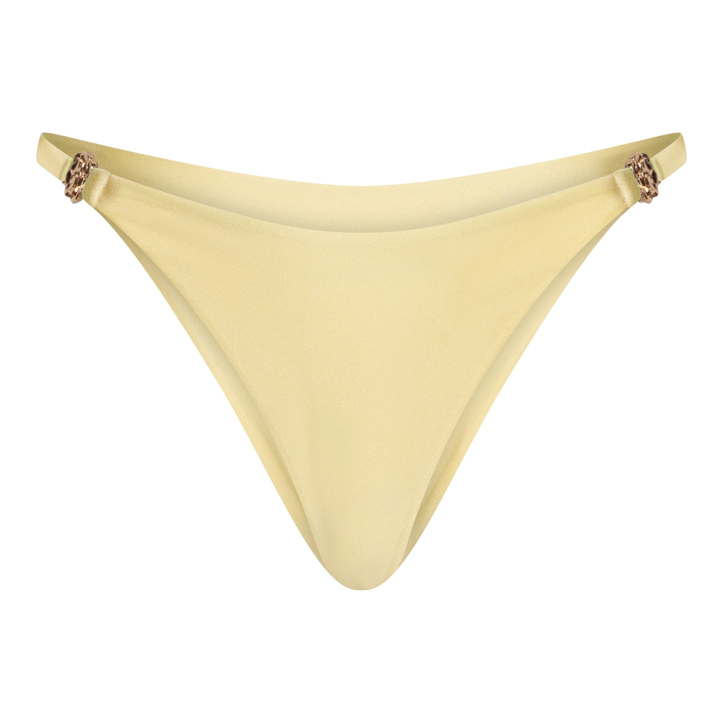 Orelia bikini slip - soft yellow