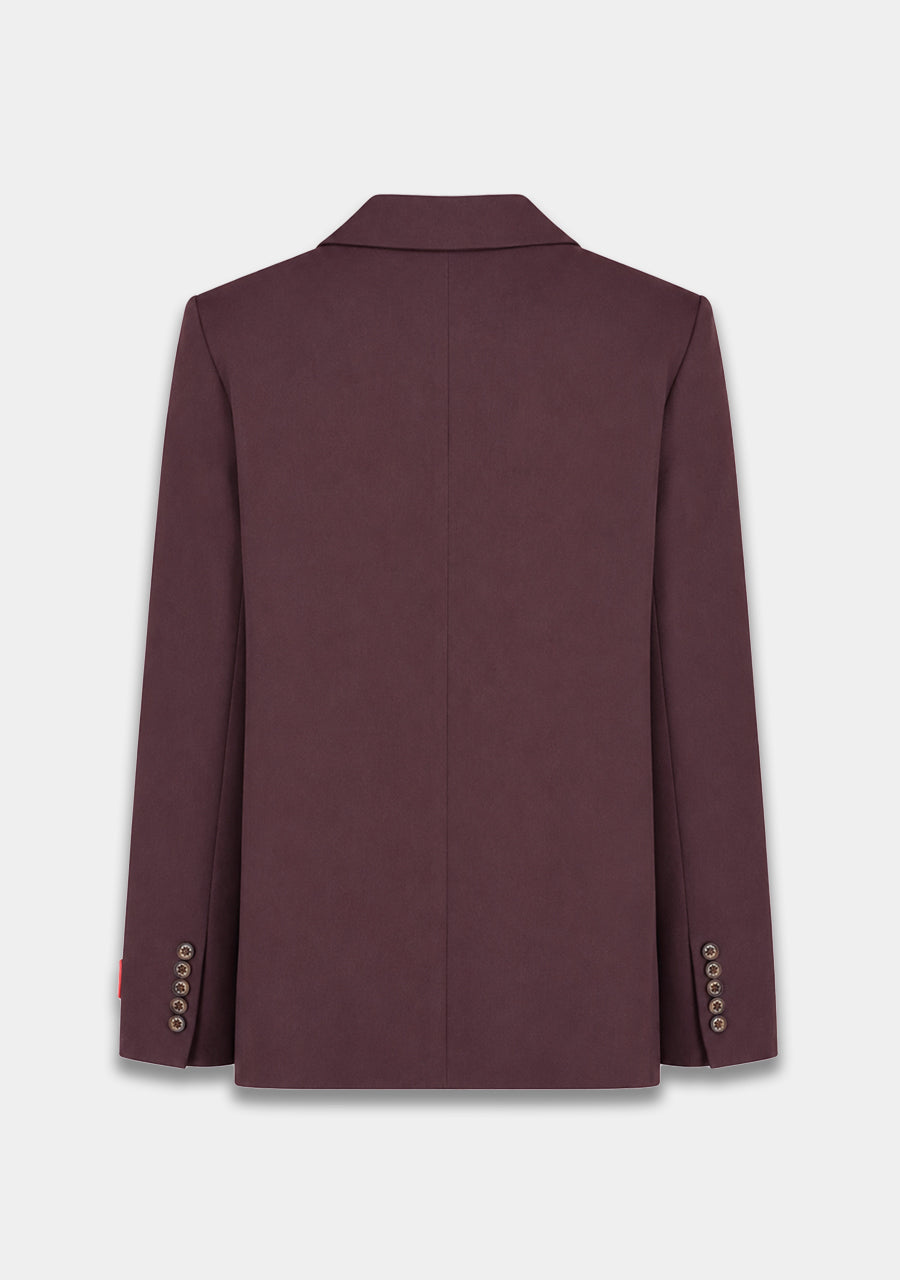 Anna blazer - aubergine