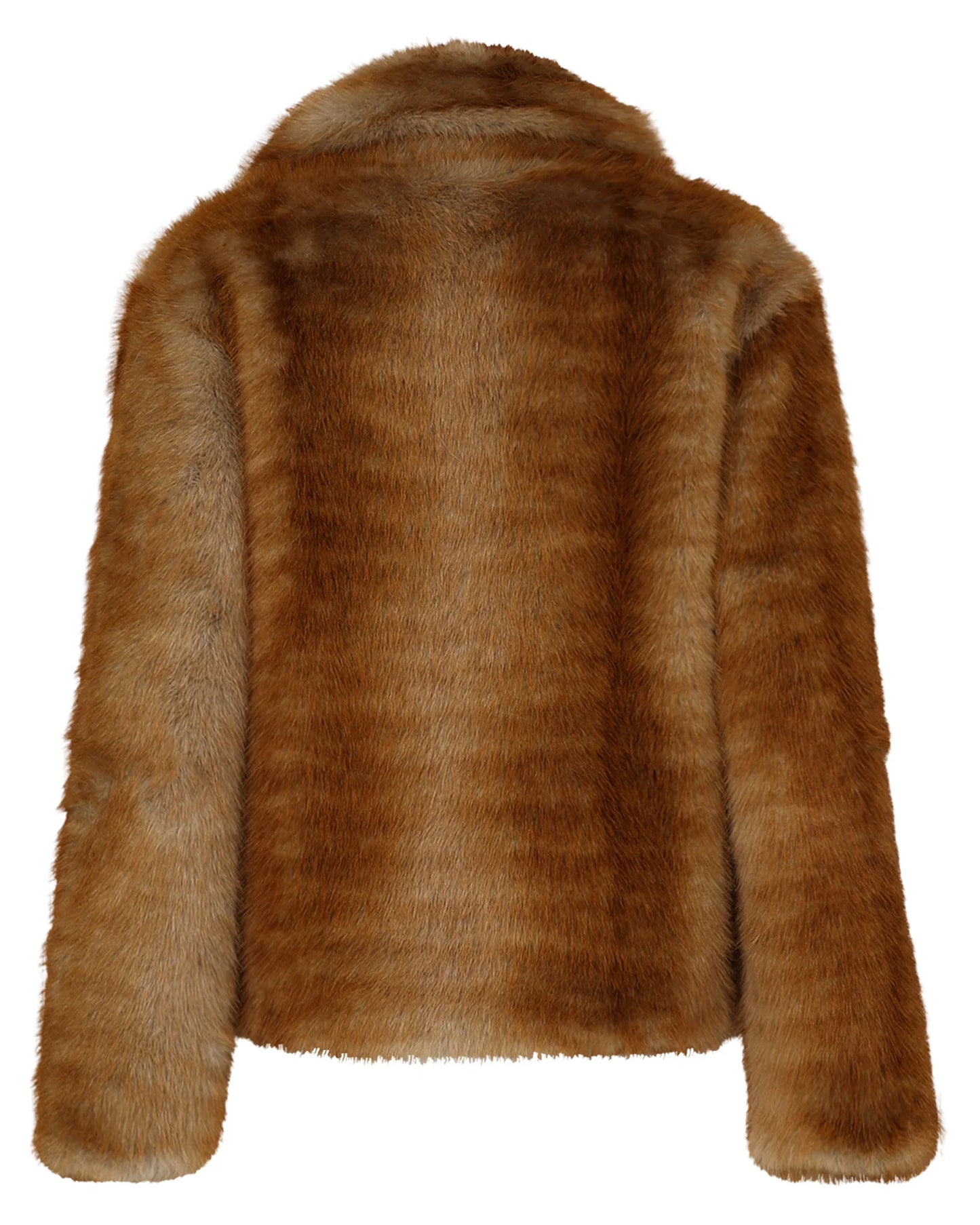 Honey fur coat
