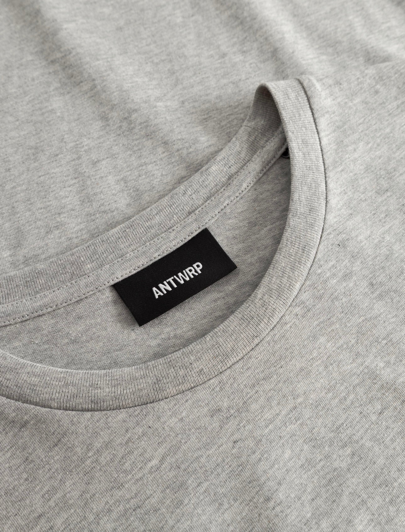 T-shirt ANTWRP | grijs basic