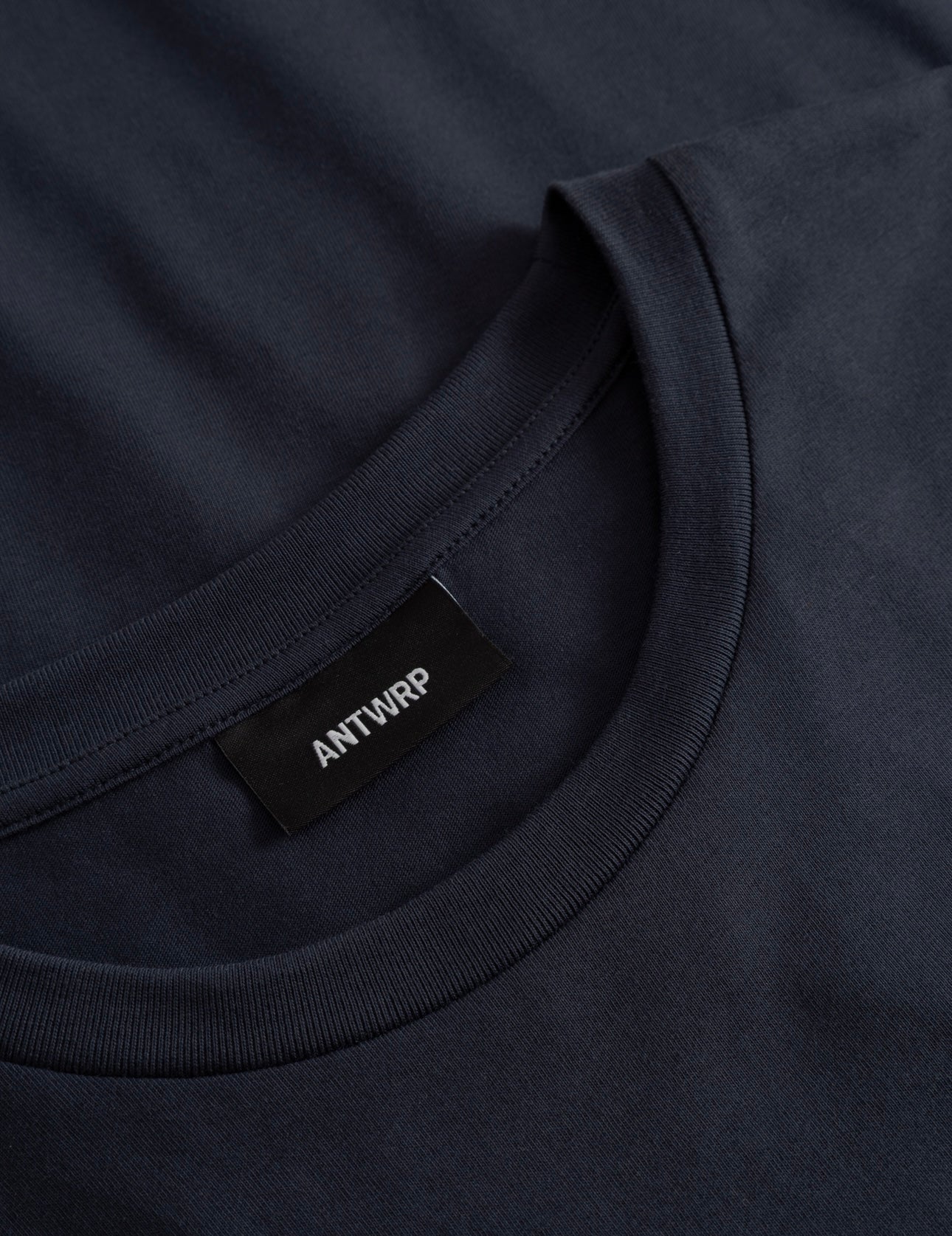 T-shirt ANTWRP | marineblauw basic