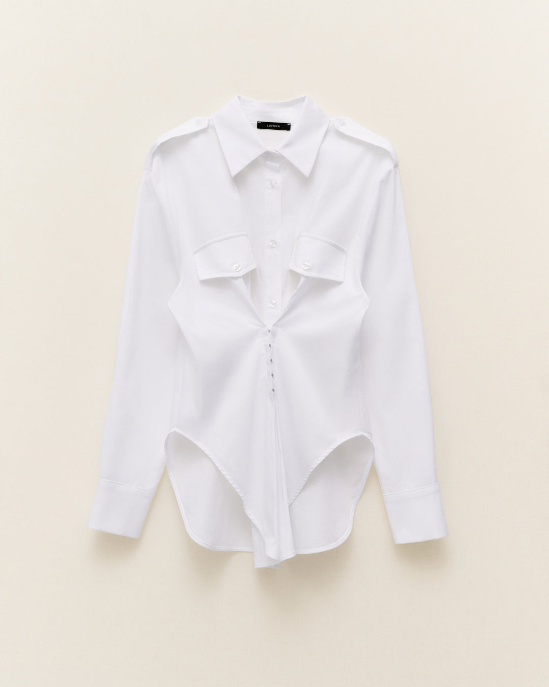 Hemd getailleerd | wit