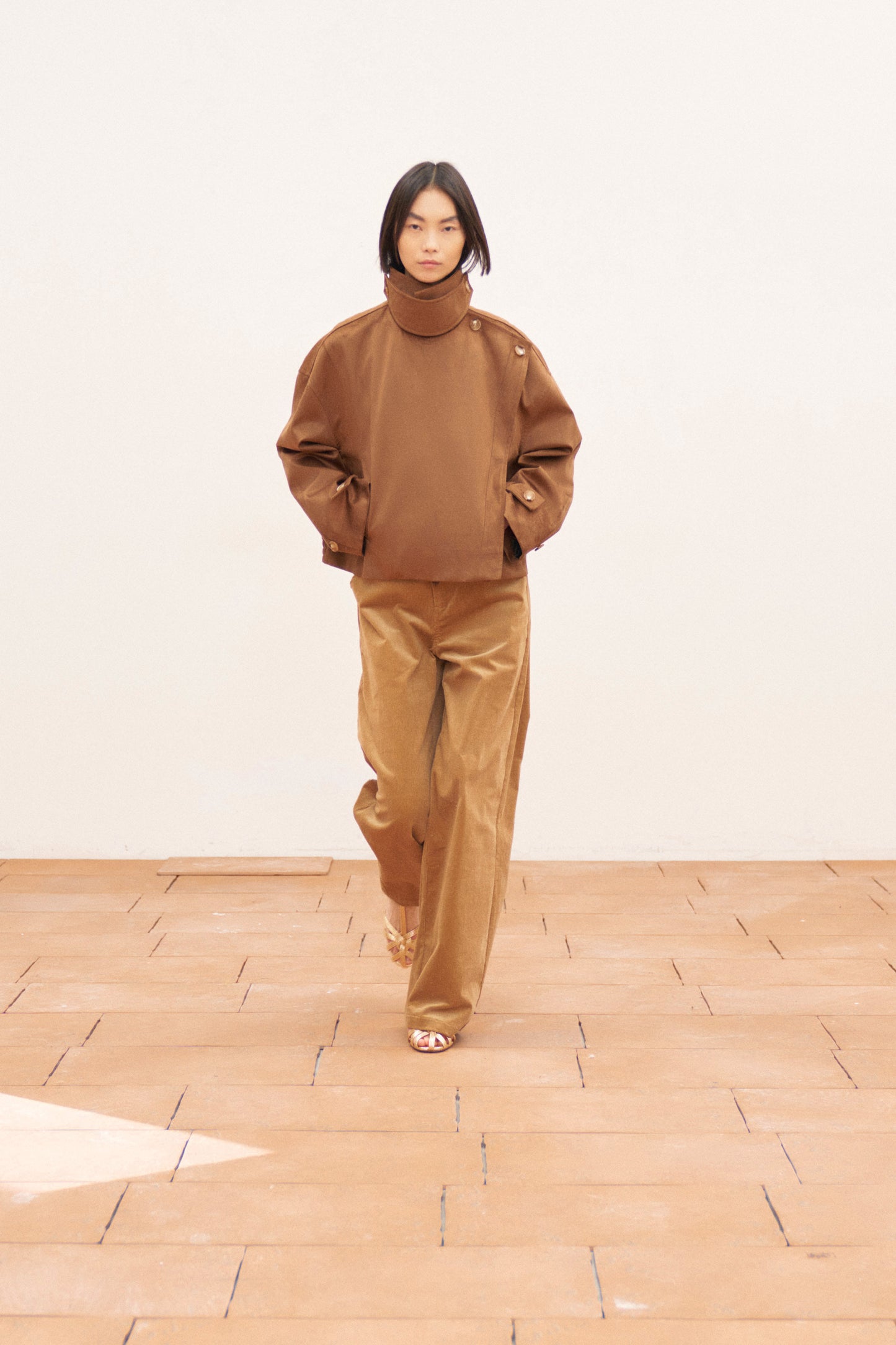 Jas in imitatiesuede