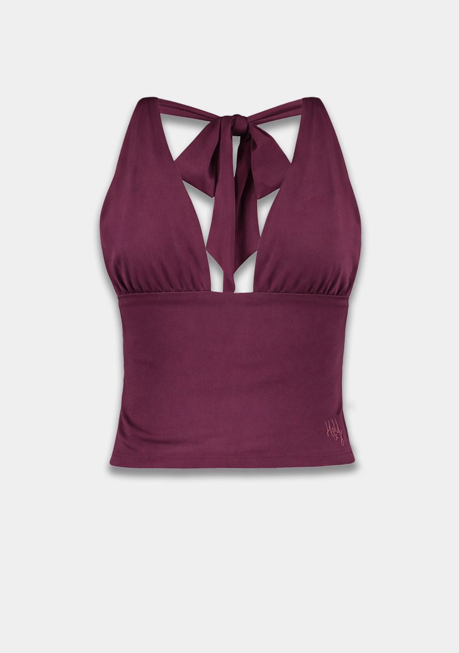 Morris top - cassis