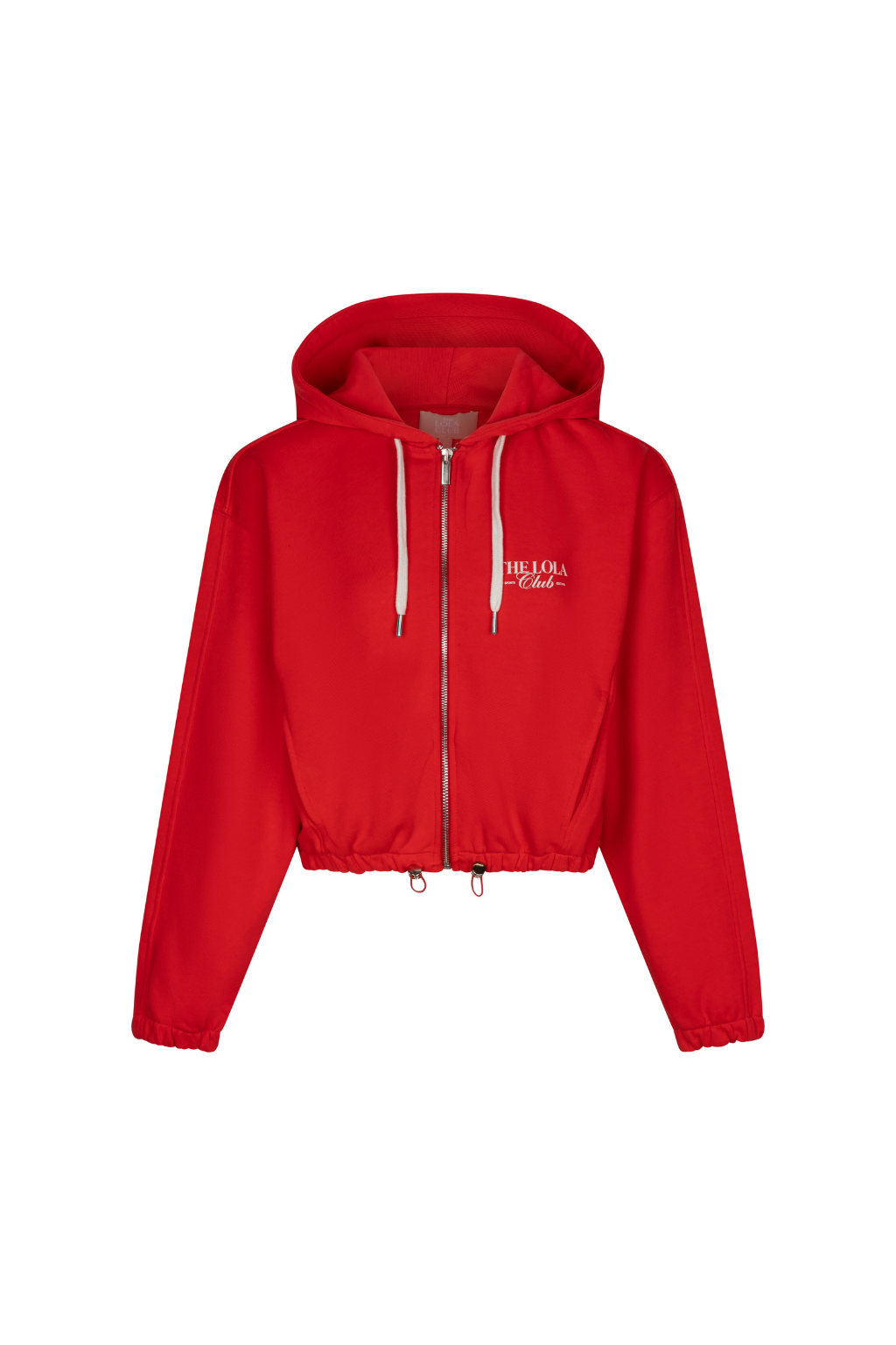 Ruby zip hoodie rood
