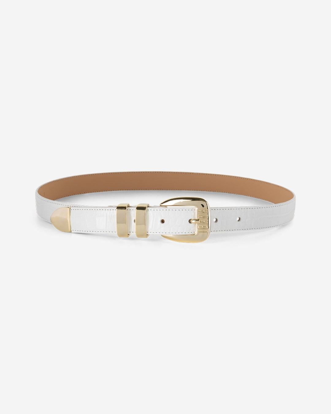 Acro snake riem - wit