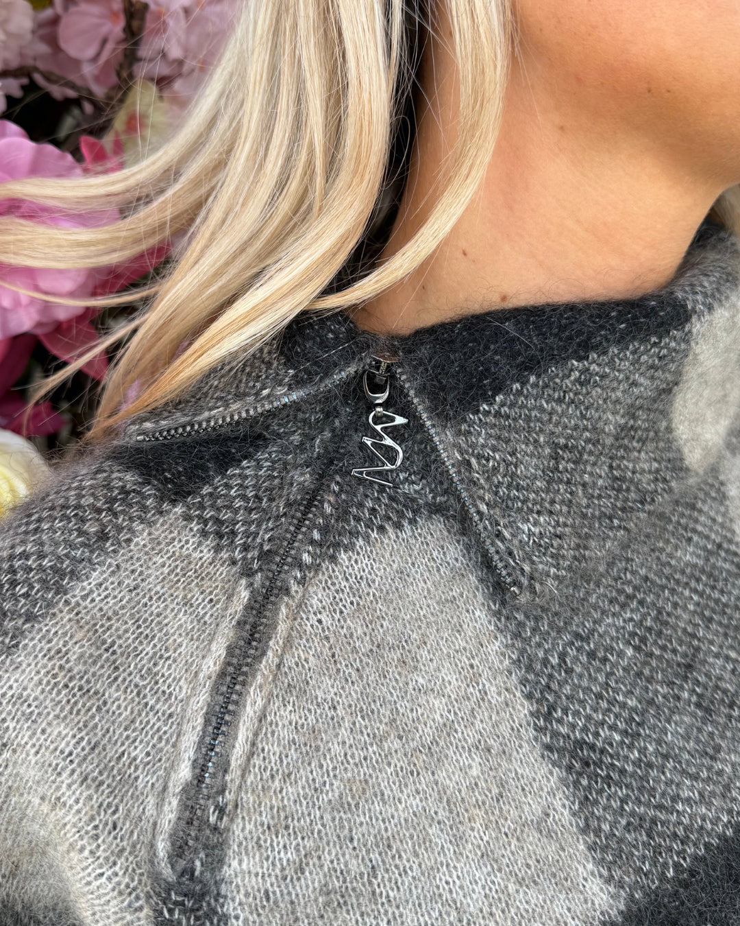 Maija check knit