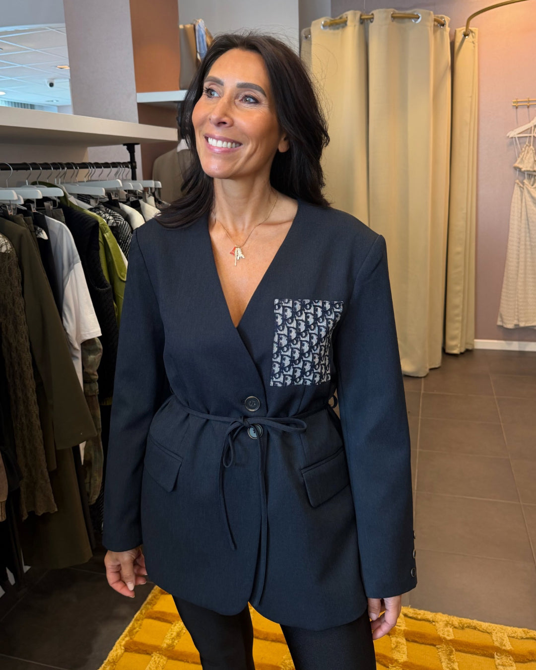 Statement blazer - navy dior