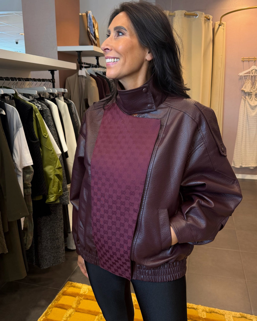 Statement jacket Gucci | Aubergine
