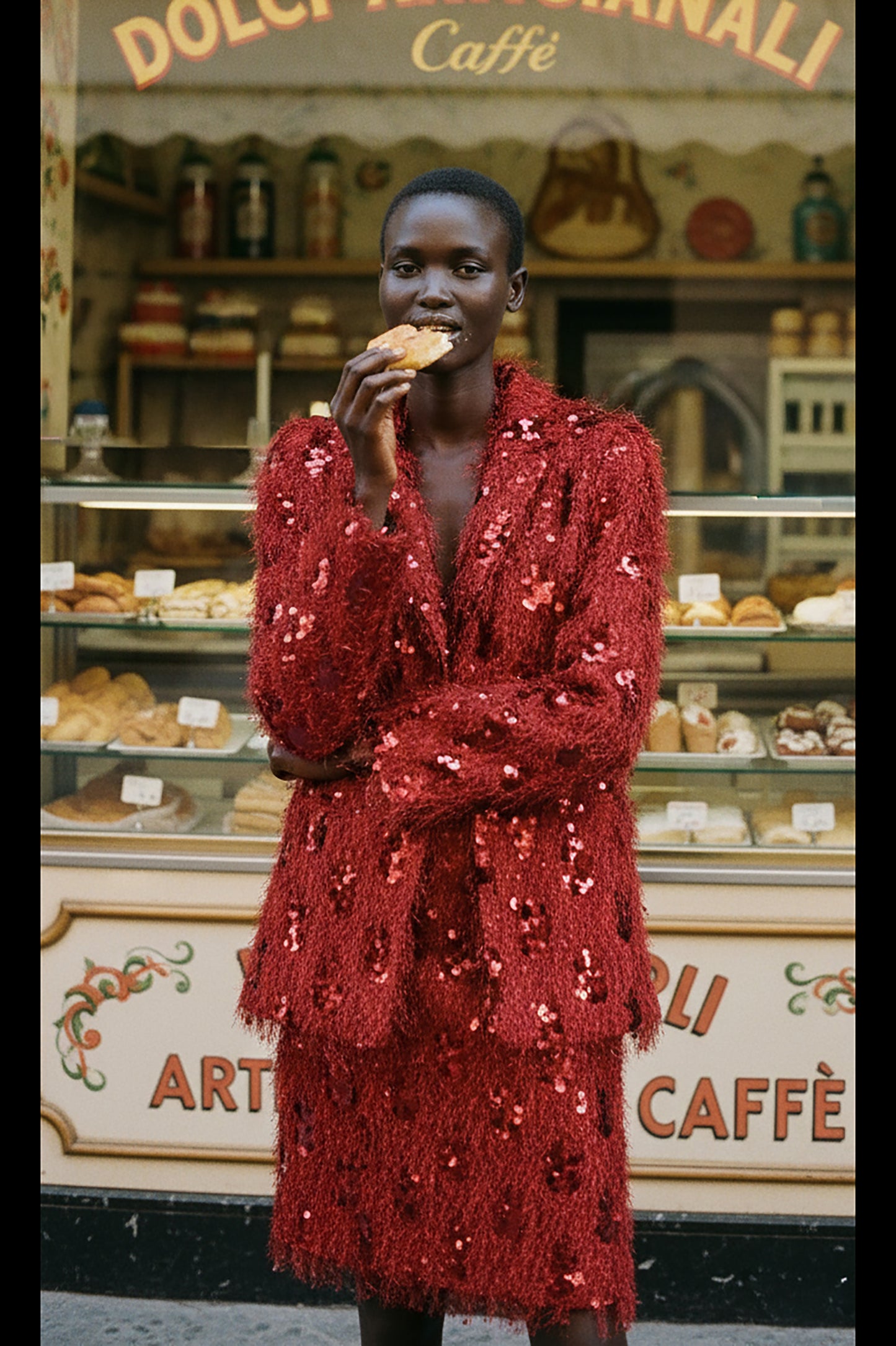 blazer paillet | bordeaux