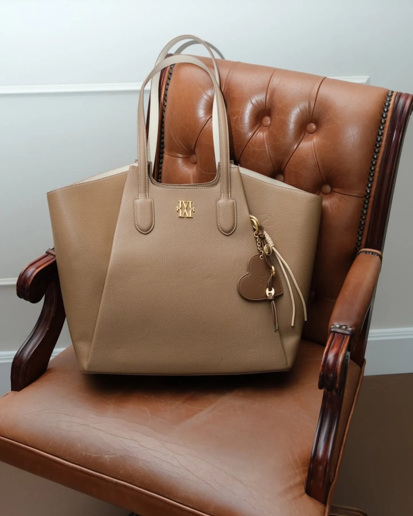 Alisa tas - taupe
