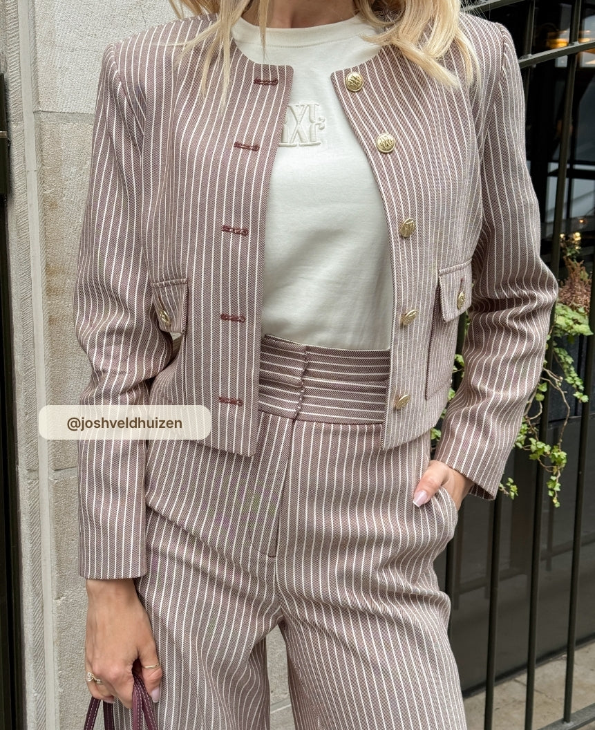 Elira cropped blazer