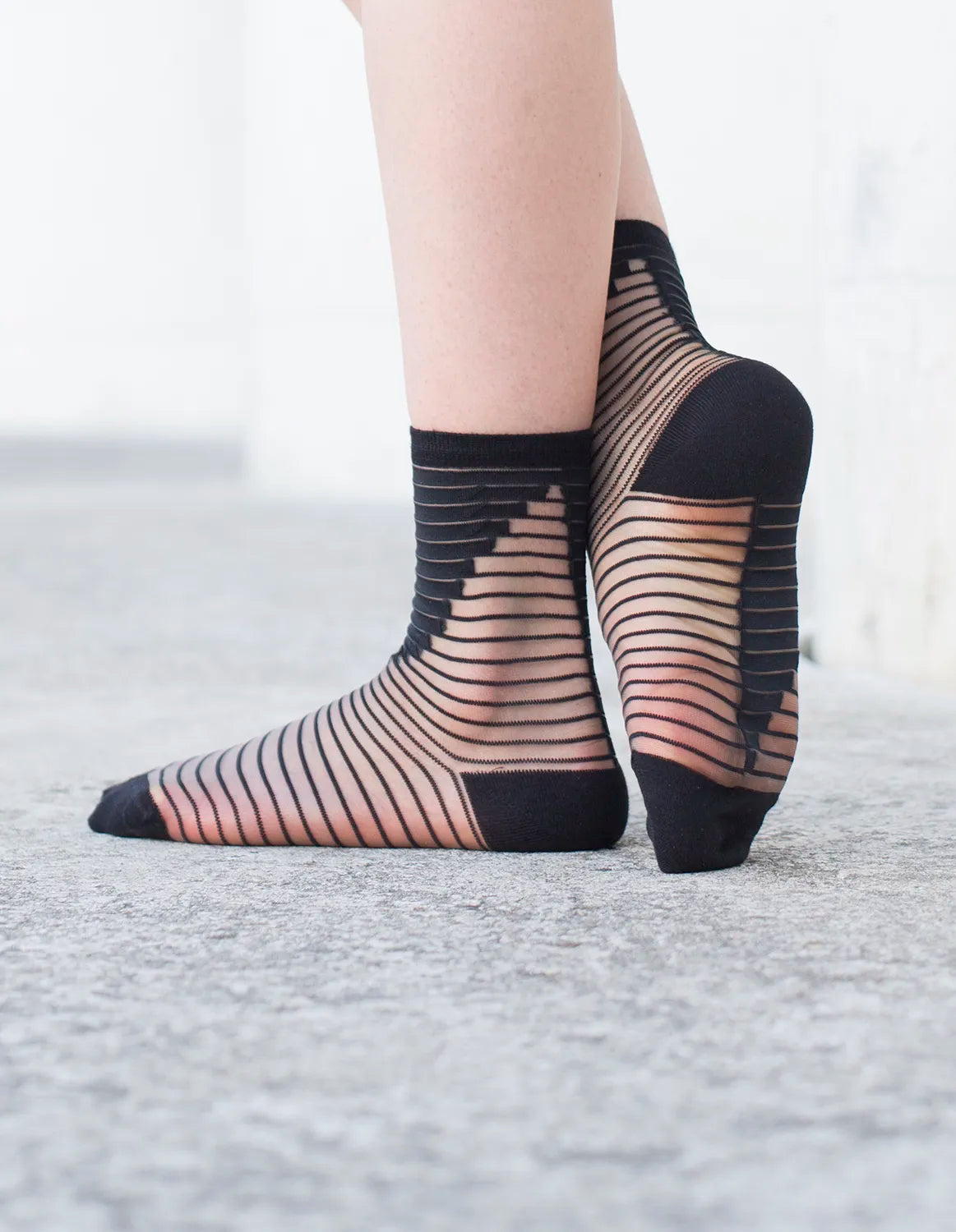 Shibuya socks - zwart