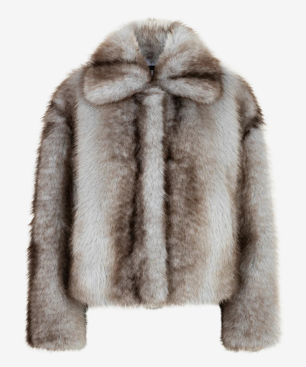 Carine faux fur coat