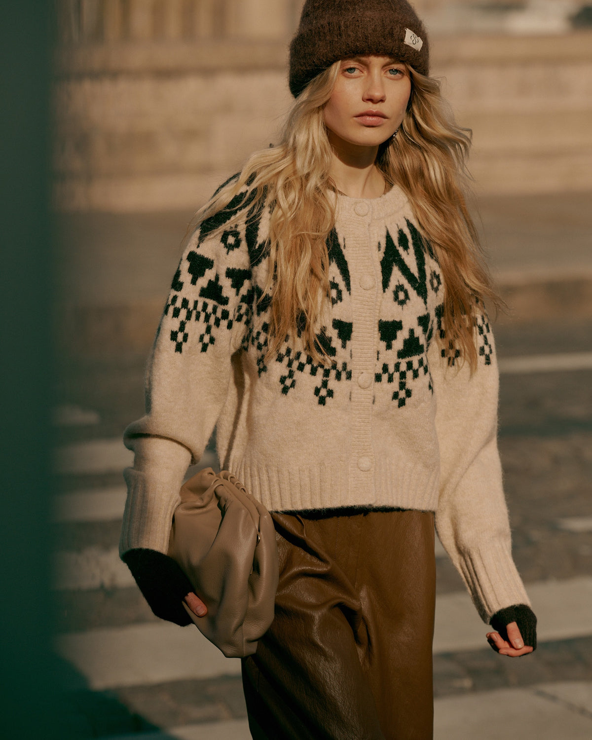 Fair Isle cardigan