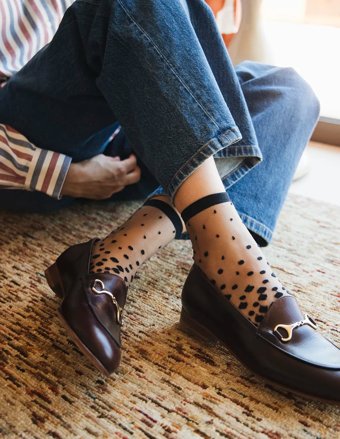 Nakameguro socks - zwart