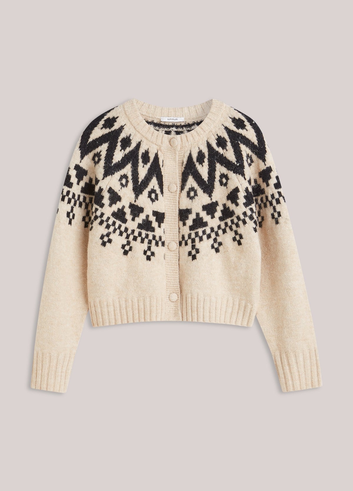 Fair Isle cardigan
