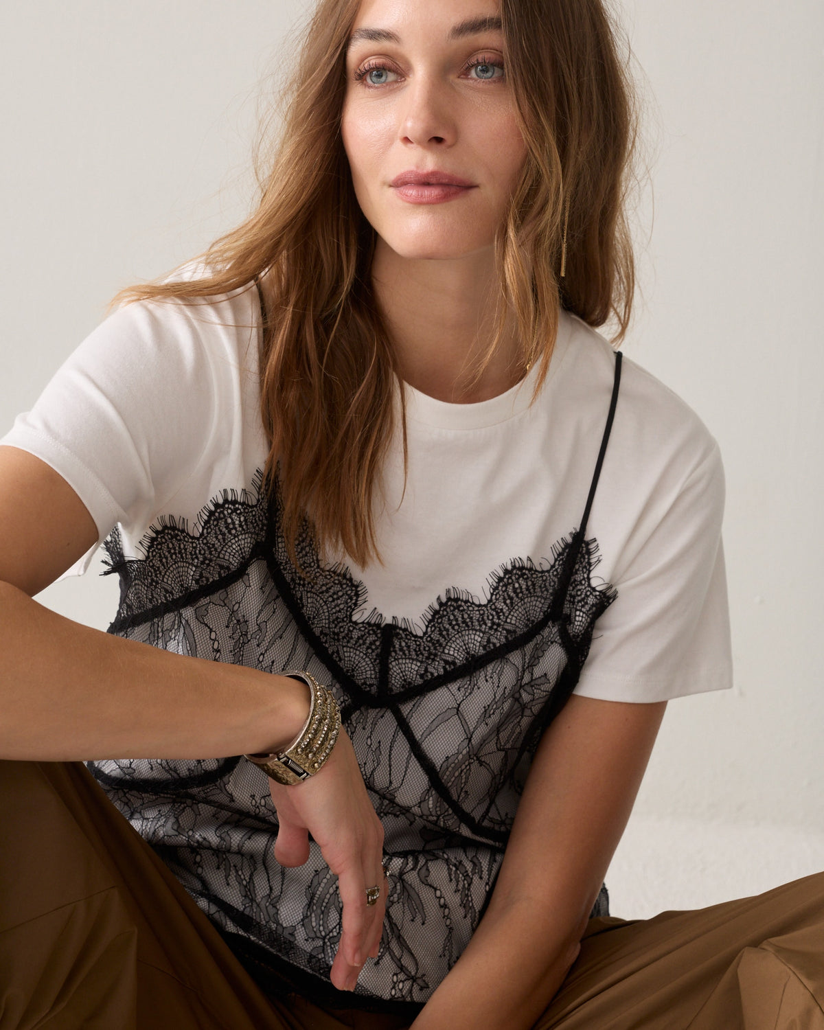 Lingerie tee Lace
