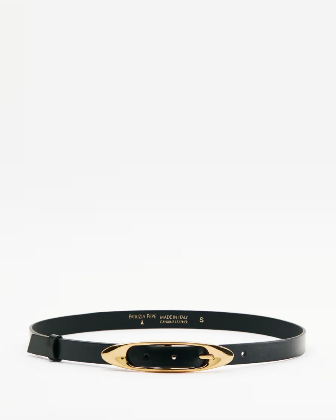 Buckle belt black - Patrizia Pepe