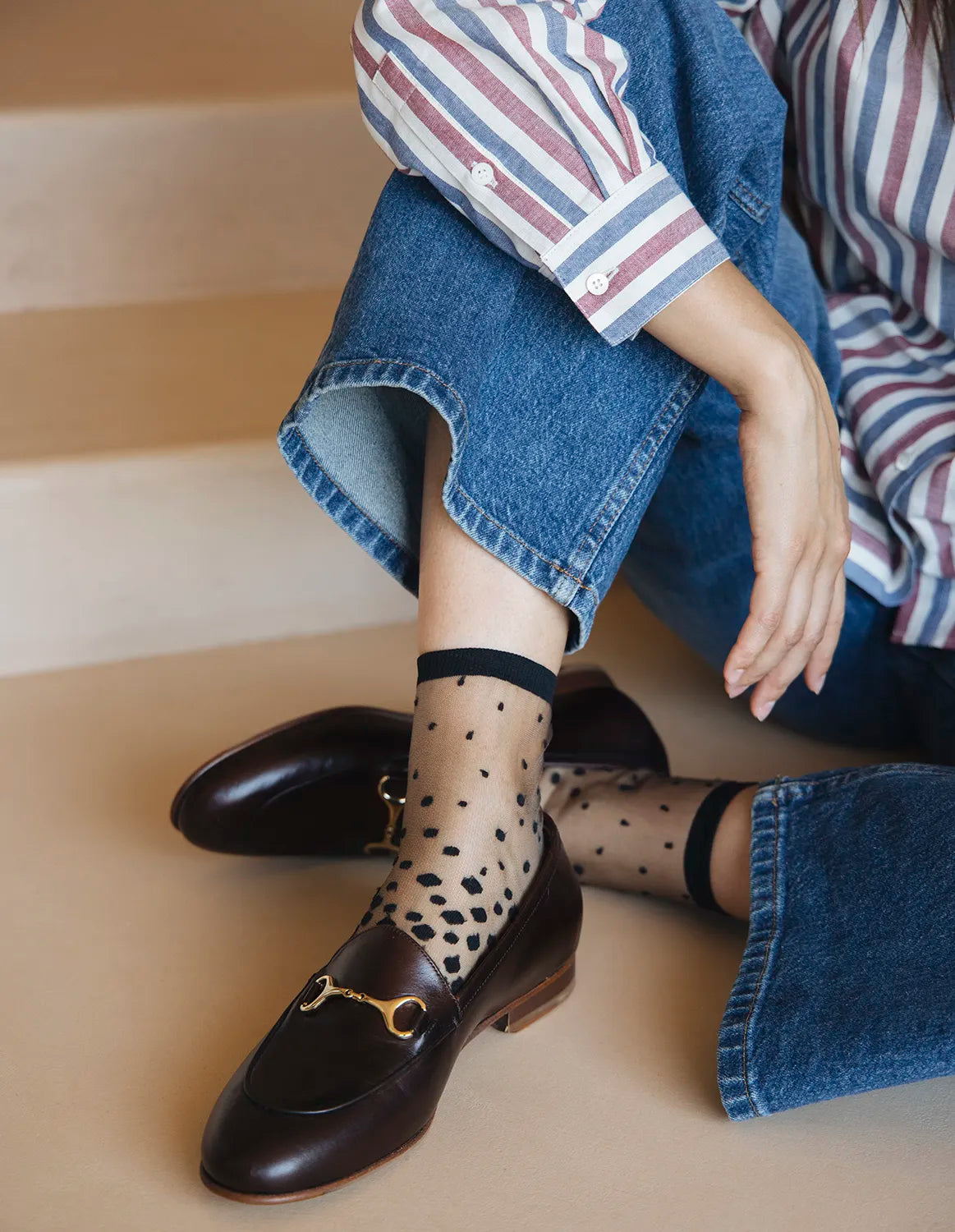Nakameguro socks - zwart