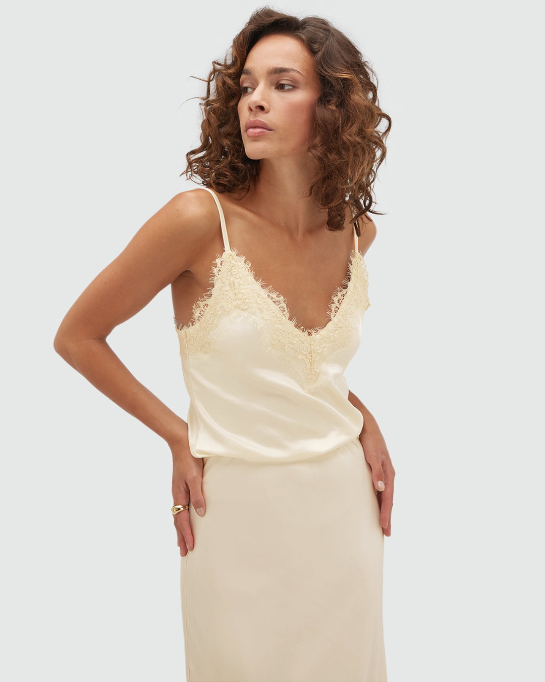 Baila top- light yellow