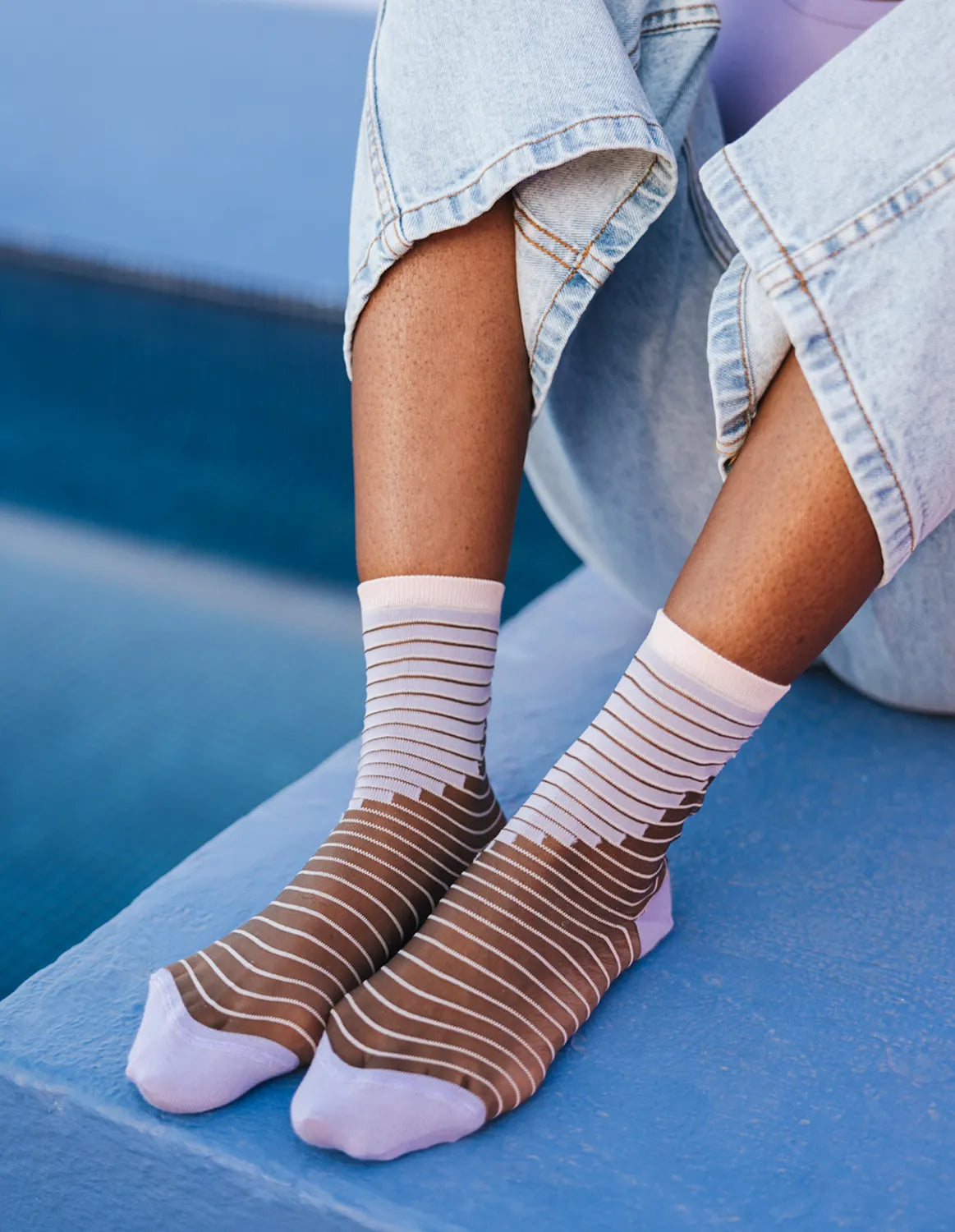 Shibuya socks - mauve