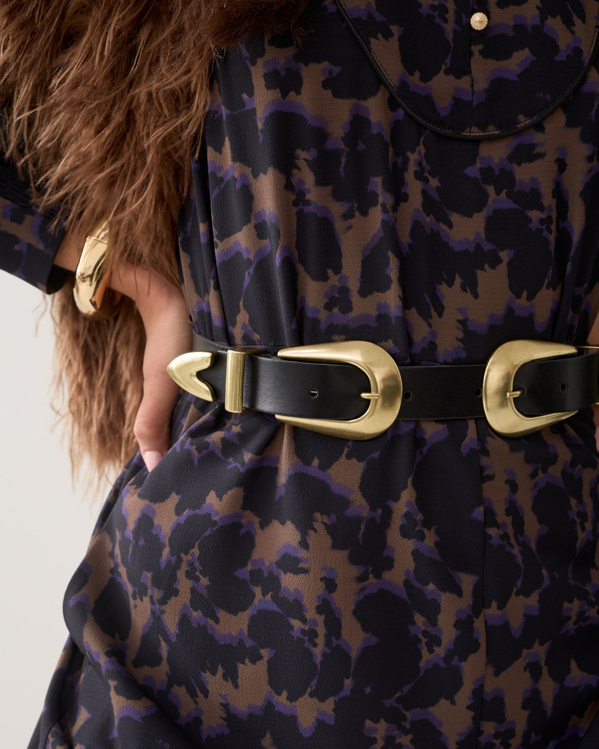 Double buckle belt