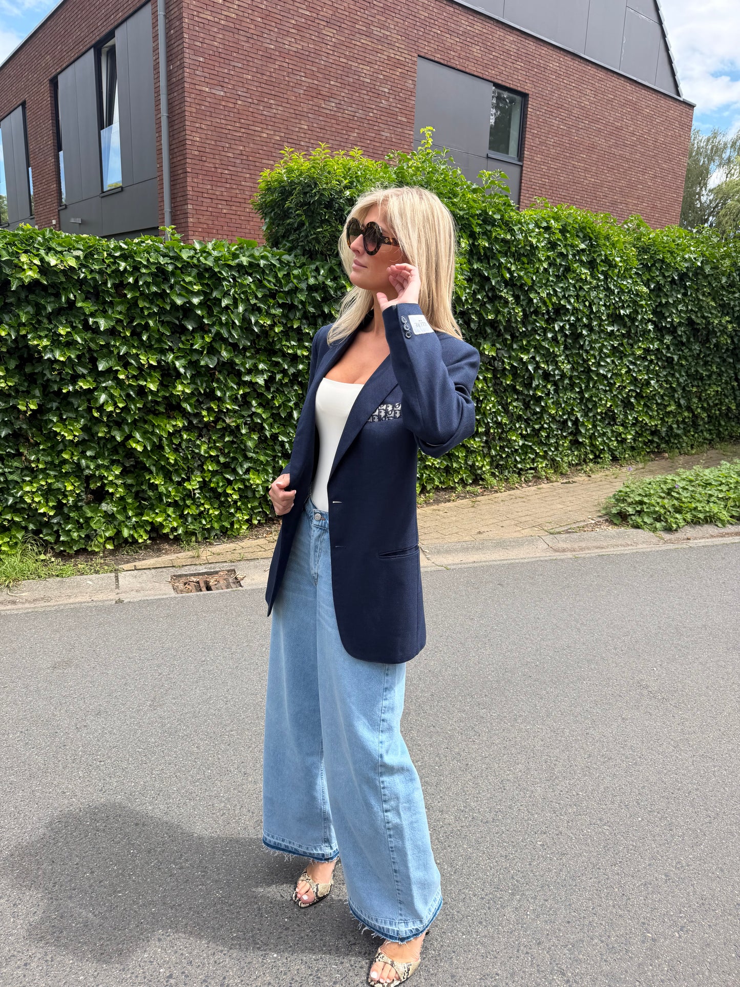 Dior blazer linnen oversized
