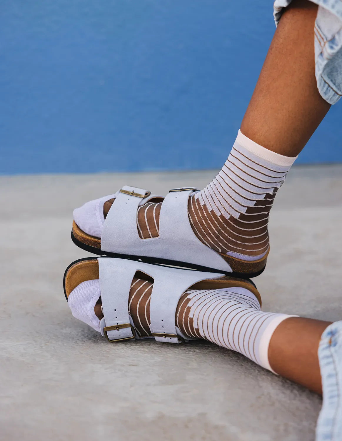 Shibuya socks - mauve