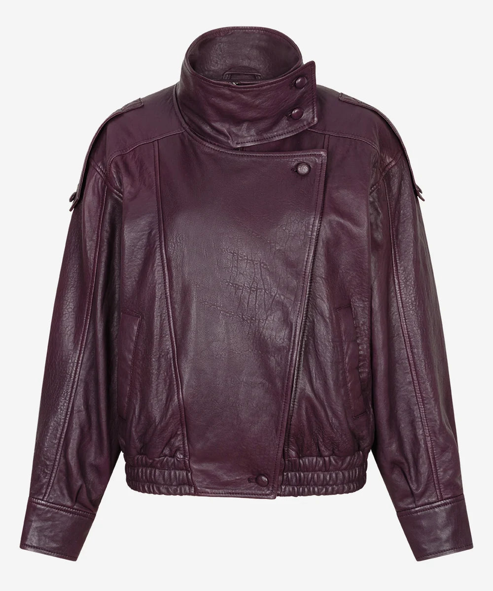 Jozine jacket aubergine