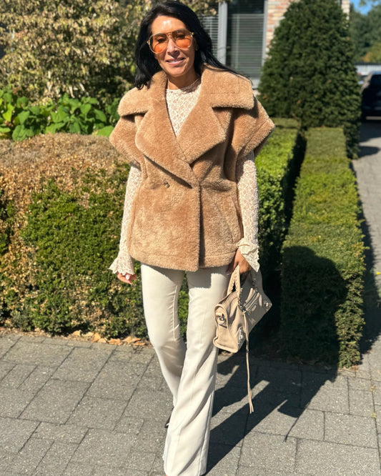 Jaxxey gilet | beige