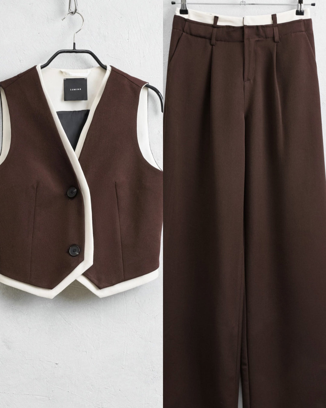 2-delige set (choco)