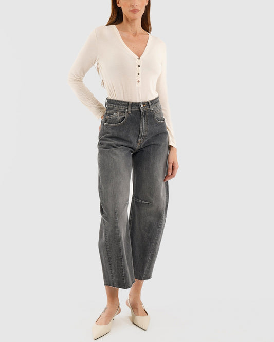 Barbara jeans | washed grey