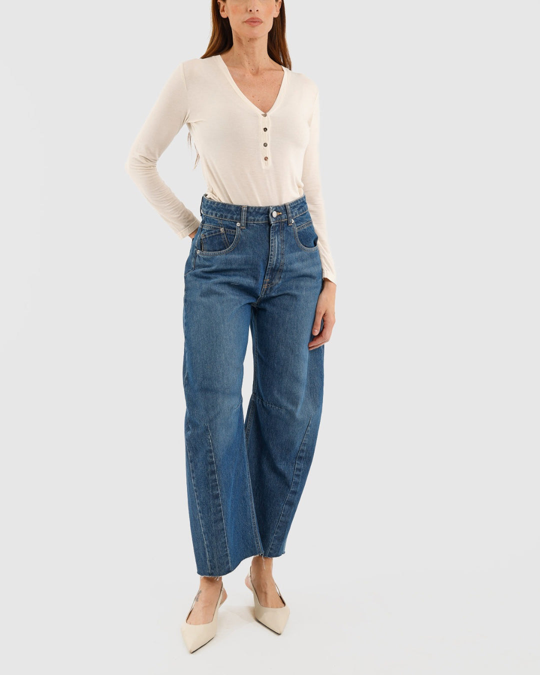 Barbara jeans | classic blue wash