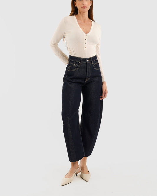 Barbara jeans | Indigo denim