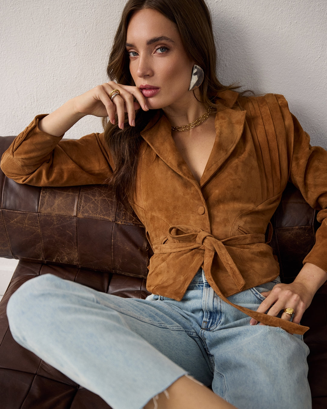 Joyce jacket 100% suede