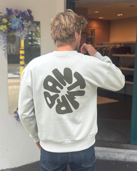 sweater ice grey logo rug ANTWRP