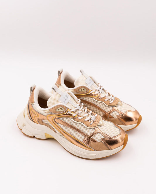 Spider tan copper sneakers