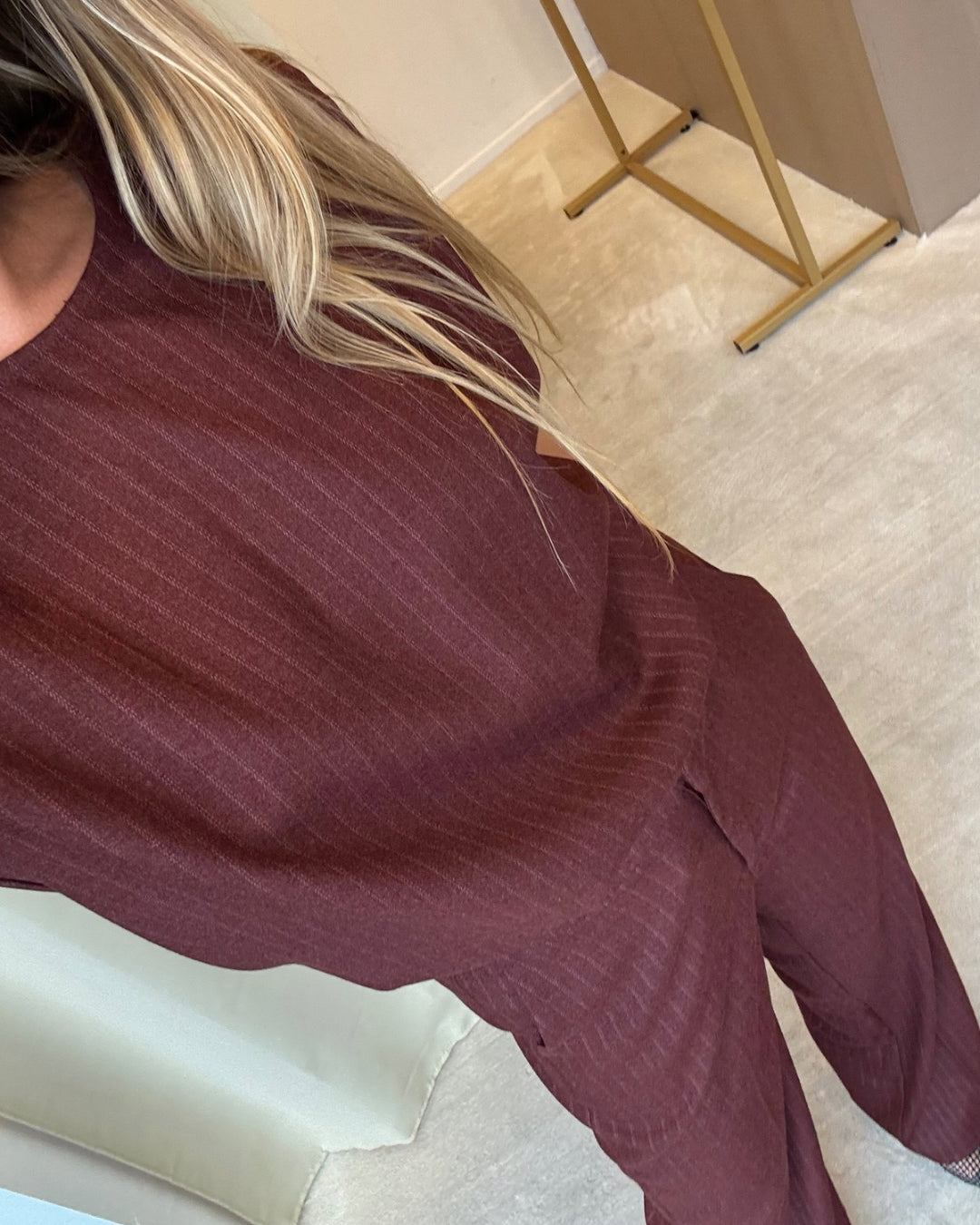2-delige set | bordeau