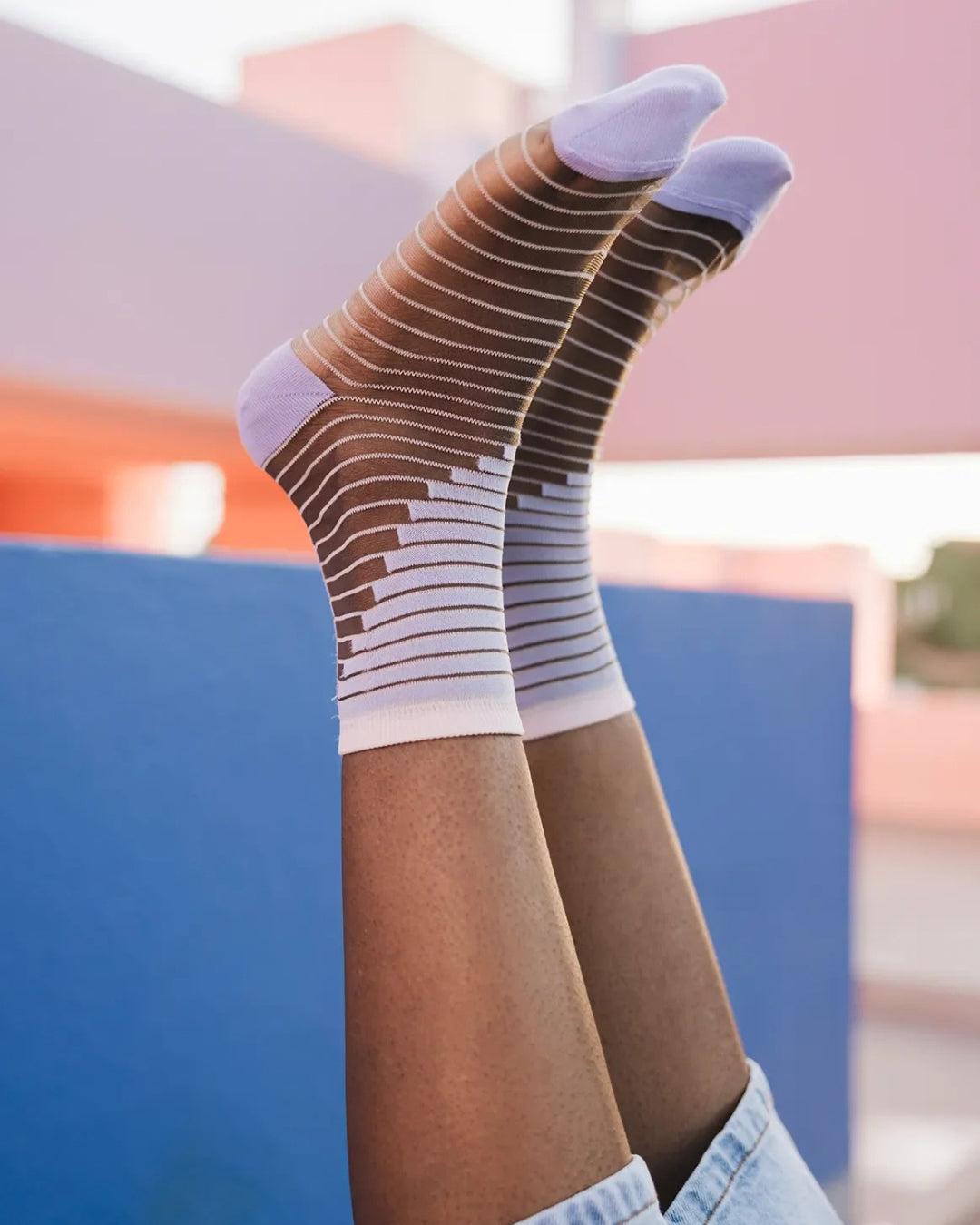 Shibuya socks - mauve