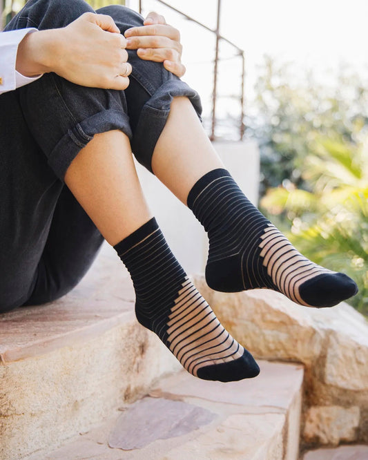 Shibuya socks - zwart