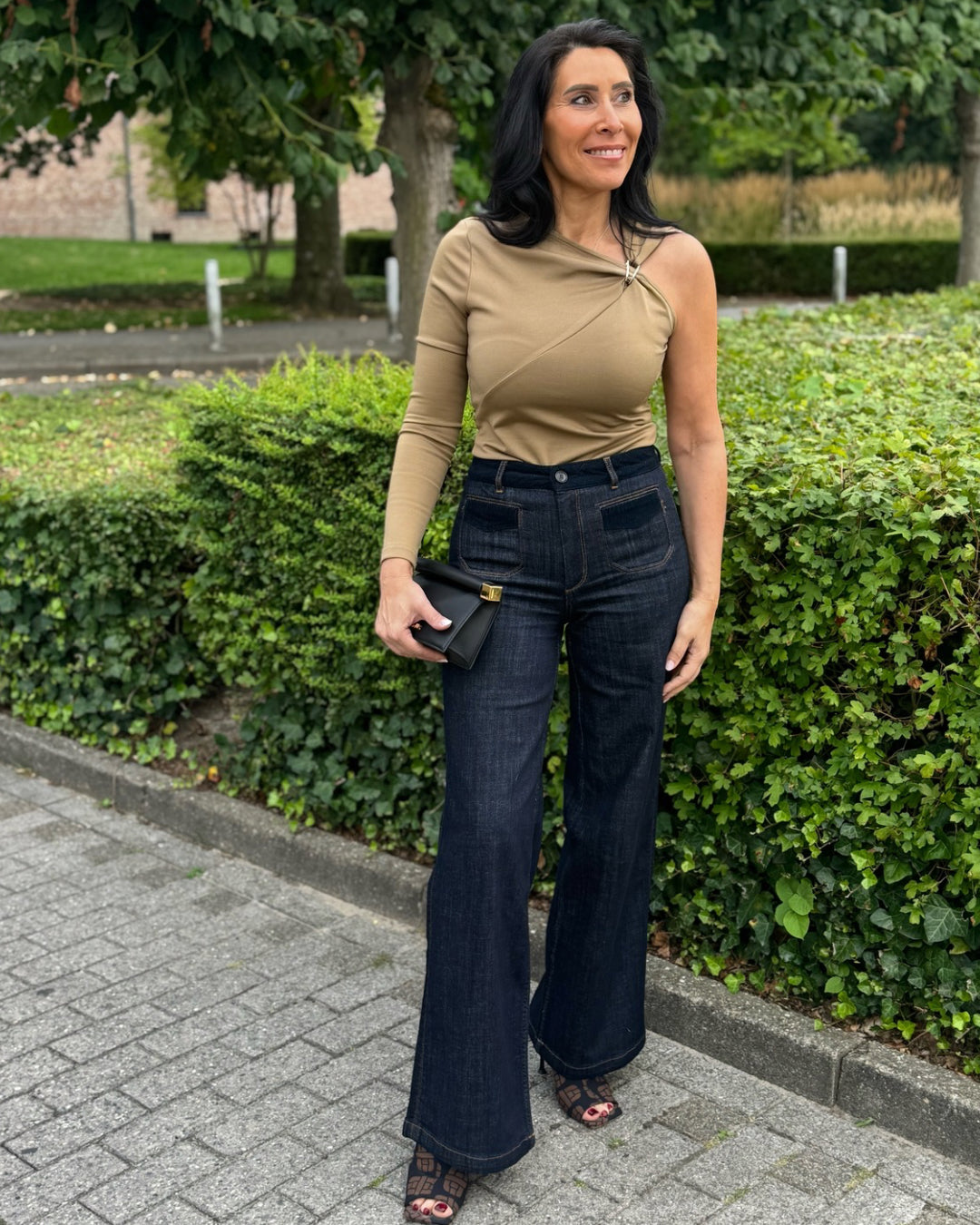 off-shoulder top