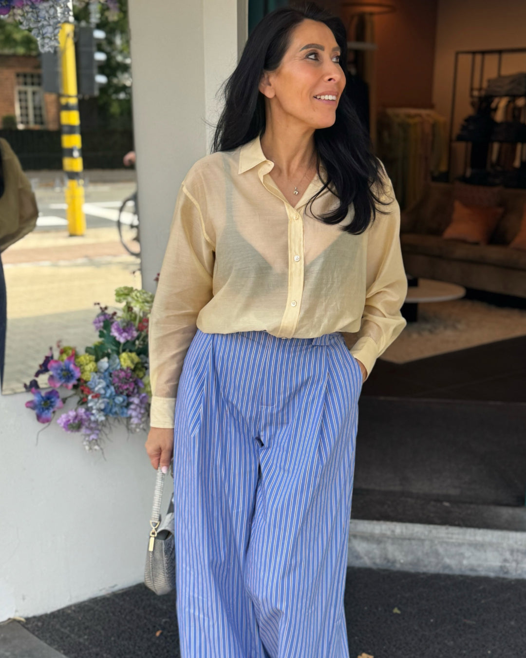 Danika blouse | butteryellow