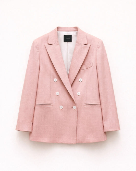 Oversized blazer - roze