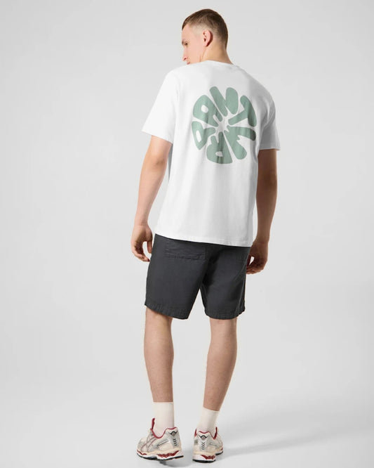 T-shirt ANTWRP logo rug - White