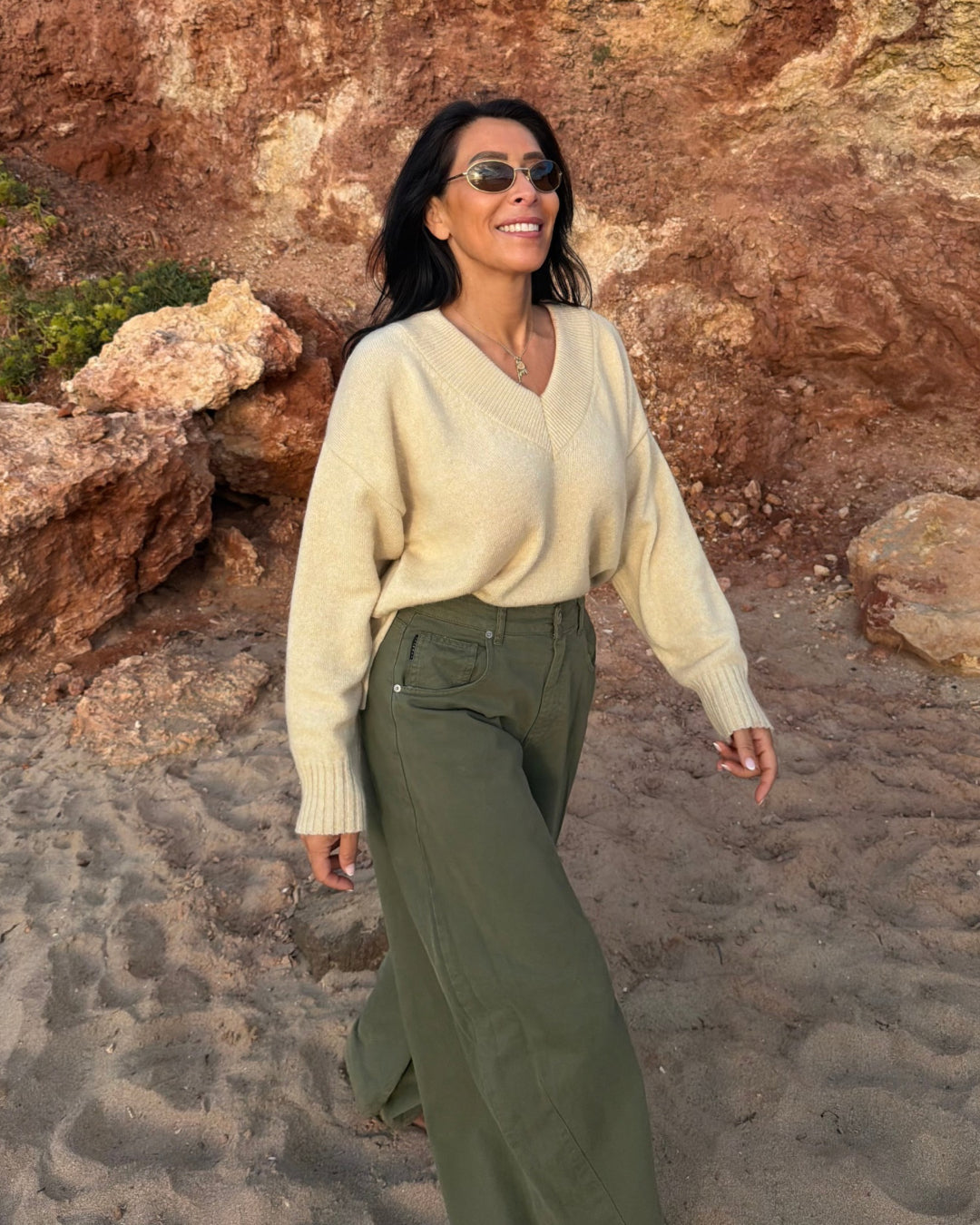 Michelle jeans | khaki