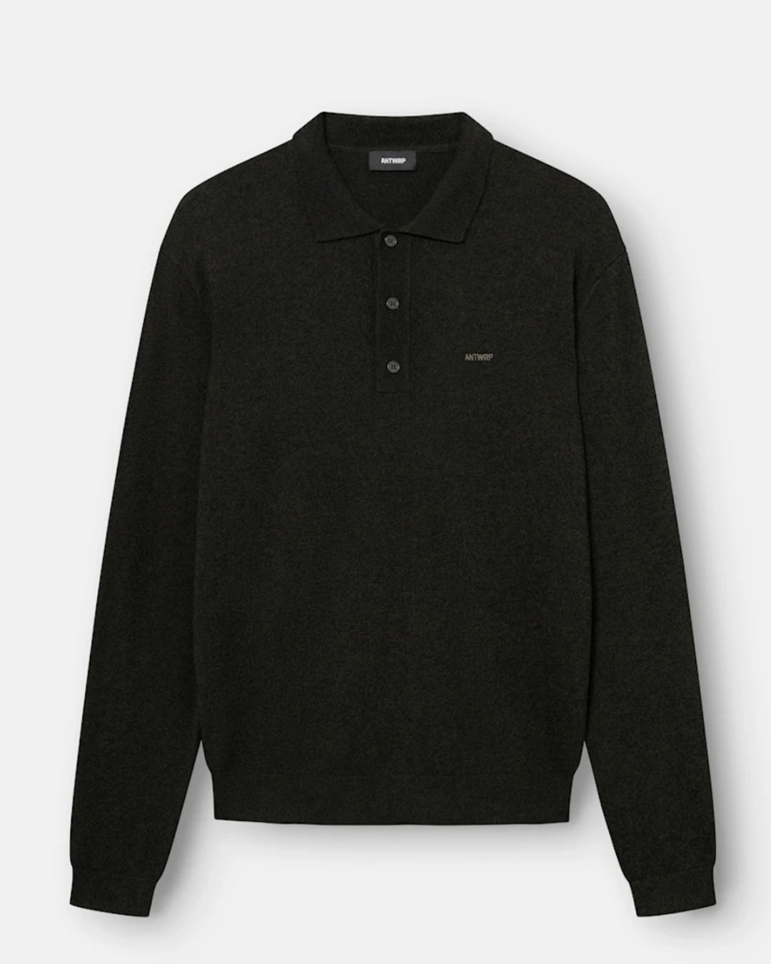 ANTWRP polo knit - evergreen