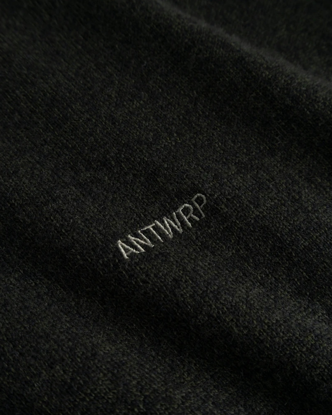 ANTWRP polo knit - evergreen